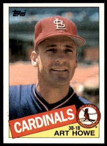 1985 Topps; Art Howe Baseball Cards #204
