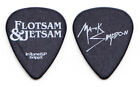 Poche Flotsam & Jetsam Mark Simpson Signature Noir Guitare Pick - 2008 Tour