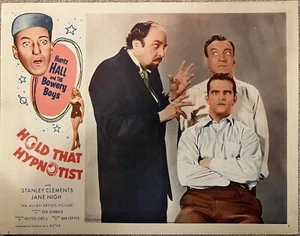 Original 1957 VINTAGE Movie Lobby Card Bowery Boys in “HOLD THAT HYPNOTIST.” - Picture 1 of 1