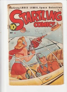 Startling Comics #51 Schomburg / XELA Golden Age COMIC, Tygra and the Java Men - Picture 1 of 3