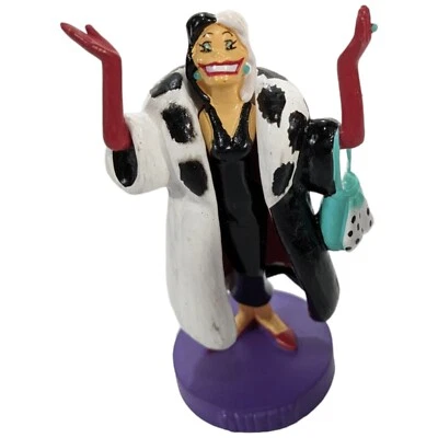 国际象棋皇后 Cruella De Ville 101 达尔马提亚收藏家英雄反派迪士尼 — 第 1/4 张图片