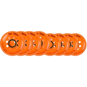 LABEDA Wheels 80mm /76mm HILO Set ADDICTION ORANGE Inline Indoor Roller Hockey - Picture 1 of 1