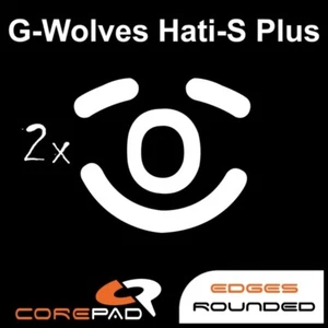 Corepad Skatez G-Wolves Hati-S Plus Souris Pieds Patins PTFE Téflon Hyperglide - Picture 1 of 1