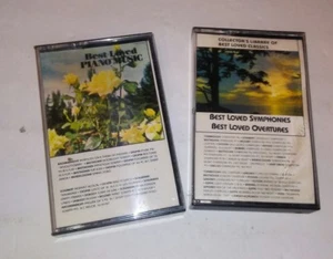 COLLECTOR'S LIBRARY OF THE BEST LOVED CLASSICS LOT(VOL# 2 & 4) CASSETTE TAPE - Picture 1 of 4