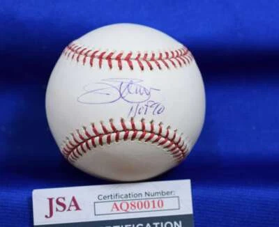 Jim Palmer  HOF 90 JSA Cert Signed Major League OML Autograph Baseball - Image 1 of 2