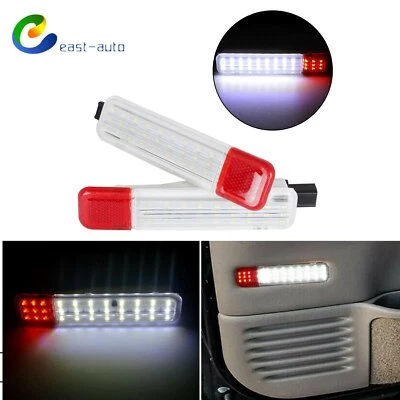 Panel de puerta interior de cortesía LED para Silverado Sierra 1995-2007 C/K un par Foto 1 de 4