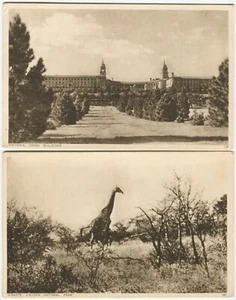 2 CARDS - EMPIRE EXHIBITION, SOUTH AFRICA 1936, JOHANNESBURGH - Postcard - Picture 1 of 2