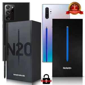 NEW Samsung Galaxy Note 20 Ultra 5G 🆚Note 20 5G🆚Note 10+ UNLOCKED All Carriers - Picture 1 of 21