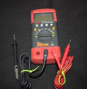 Power Probe PPDMM 600V Cat IV Rugged Digital Multimeter W/ Leads ~ UT2 - Picture 1 of 8