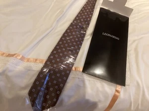 Old River hand made in Italy Mens silk tie - Picture 1 of 3