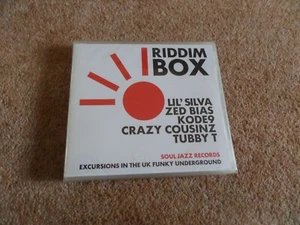 CD DOUBLE ALBUM NEW & SEALED - RIDDIM BOX SOUL JAZZ RECORDS UK FUNKY UNDERGROUND - Picture 1 of 2
