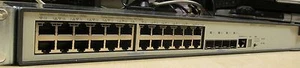 3COM 5500-EI 3CR17161-91 24-Port 10/100Mbps + 1000Mbps Switch + 4x SFP Gigabit - Afbeelding 1 van 1