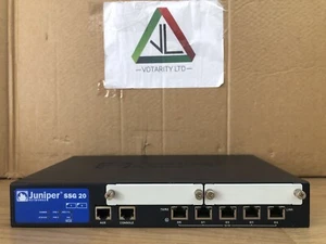 Juniper SSG-20-SH-E w/No PSU Juniper SSG20 Firewall Security Appliance -Inc VAT - Picture 1 of 6