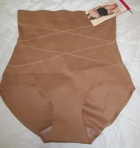 NWT STRM LINE NUDE FIRM HIGH WAIST control shapewear brief sz 1X - Picture 1 of 7