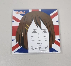 K-On! The Movie Yui Hirasawa Face Sticky Notepad Anime Japan - Foto 1 di 2