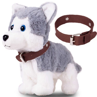 MalPlay Sprachgesteuertes interaktiv Spielzeug Husky Elektronisch Haustier Hund