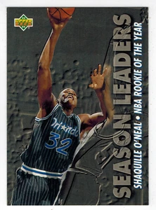 SHAQUILLE O'NEAL 1993-94 Upper Deck #177 Esordiente dell'anno - Foto 1 di 2