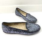 Ugg Australia Glitter Flats Size 5.5 Silver Slip On Shoes Comfort
