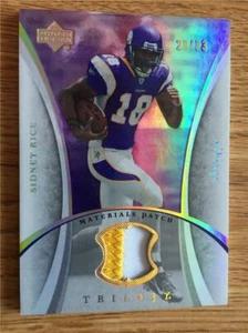 SIDNEY ARROZ - 2007 Upper Deck Trilogy - Parche de materiales - Serie #20/33 -2 colores - Imagen 1 de 1