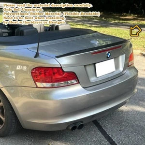 Stock 284G Rear Duckbill Trunk Spoiler Wing Fits 2007~2013 BMW E88 Convertible - Foto 1 di 9