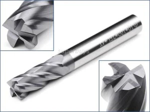 10mm HRC45 Carbide 4 Flute CNC End Mill Milling Router Cutting Boring Lathe Bit - Picture 1 of 4