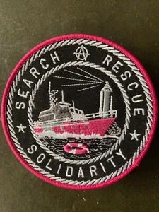 10x BANKSY Patch LOUISE MICHEL - Search & Rescue | Glasgow | GOMA | Cut & Run - Picture 1 of 5