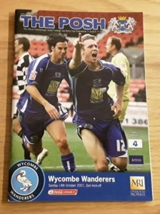 Peterborough United v Wycombe Wanderers 2007/08 Coca Cola League 2   - Picture 1 of 1