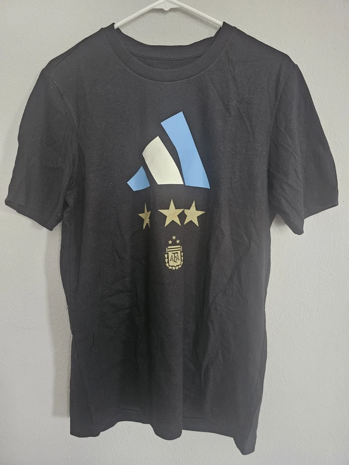 Argentina Adidas World Cup Champions T-shirt Small - Image 1 of 1