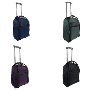 Shopping Cabin Trolley Weekend Travel Bag Hand Luggage Case Wheeled Tote - Picture 1 of 9