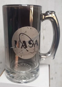 NASA Kennedy Space Centre Trinkstein Bierglas Sammlerstück - Bild 1 von 9