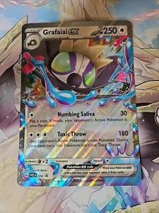 Pokémon TCG - Black Star Promo - Grafaiai Ex SVP100 Jumbo Oversized Card - Foto 1 di 8