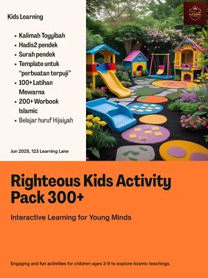 Interactive Learning for Young Minds Righteous Kids Activity Pack 300+ - Image 1 of 4