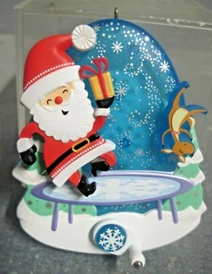 PUNZE ANDENKEN WEIHNACHTSSCHMUCK HÜPFEN HINTERHOF BOOGIE SPIN-A-MAJIG - Bild 1 von 4