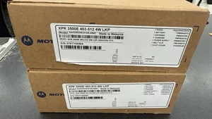 2x Motorola XPR3500e Digital 403-512 UHF MotoTrbo Radios Pair Open Box - Picture 1 of 6