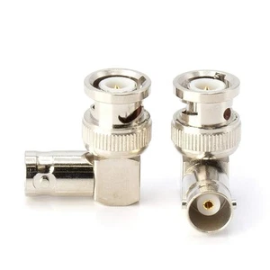 Right Angle BNC Connector - BNC Male to Female Elbow Adapter - 50 PCS - Picture 1 of 9