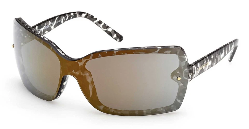 Harley-Davidson女式Goldstorm运动太阳镜,猎豹印花镜框 — 第 1/1 张图片