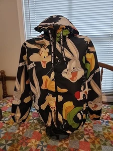 Giacca Looney Tunes solo membri unisex XL full zip Marvin Martian Bugs Bunny - Foto 1 di 14