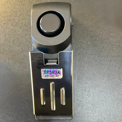 EMDMAK Door Stop Alarm Security Travel Safety Device – Black (Pack of 4) NEW  - image 1 of 4