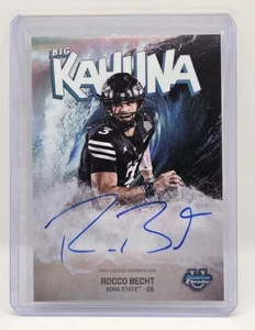 2025 Bowman University Chrome Rocco Becht Big Kahuna Auto SSP ISU Cyclones 🔥 - Picture 1 of 2