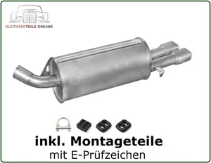 Silenciador de escape Opel Calibra A 2.0i 16V + Vectra A 2000/GT 16V - Imagen 1 de 1