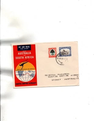 Sudáfrica 1952 QANTAS Airways a Australia Foto 1 de 2