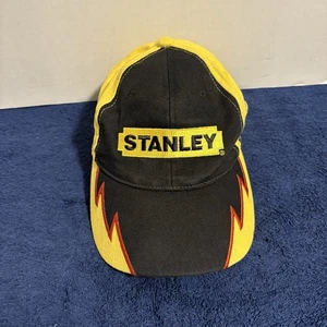 Mütze Kappe NASCAR STANLEY RACING #19 #10 #9 #98 schwarz gelb Flamme Riemen hinten Werkzeuge - Bild 1 von 4