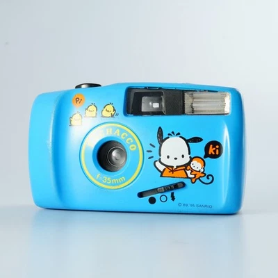 EXCELLENT  POCHACCO Sanrio ポチャッコ Point & Shoot Film Camera - Image 1 of 4