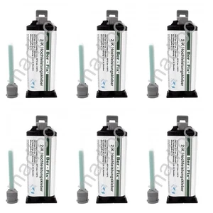  400,00 euros por 1 kg 6 x Ber-Fix 2K adhesivo de alto rendimiento - Contenido: 50 g - Abierto  - Imagen 1 de 2