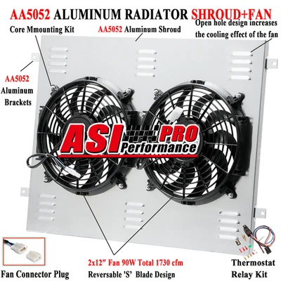 Aluminum Shroud Fan Relay For 2000-2006,2003,2004 05 Toyota Tundra 3.4L/ 4.0L V6 Foto 1 de 4
