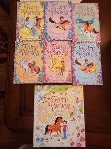 Fairy Ponies Lot Of 6 Usborne Books Pony Princess Unicorn Zanna Davidson + Bonus - Picture 1 of 1