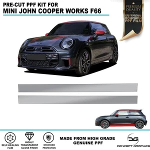 Side Skirts Stone Chip Guard PPF Paint Protection film for Mini Cooper JCW F66 - Picture 1 of 4