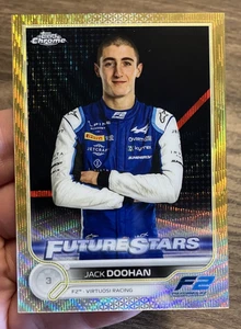 Driver # Match 3/50 Gold Wave Jack Doohan #79  2022 Topps Chrome Formula 1 F1 F2 - Picture 1 of 4