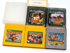 Donkey Kong 5 Set GB, 2001, LAND Nintendo GAMEBOY Game boy Color GBC JP Tested