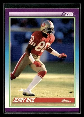 1990 Score Jerry Rice #200 San Francisco 49ers - Imagem 1 de 2